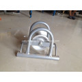 Underground Cable Laying Guide Roller With Steel Wheel